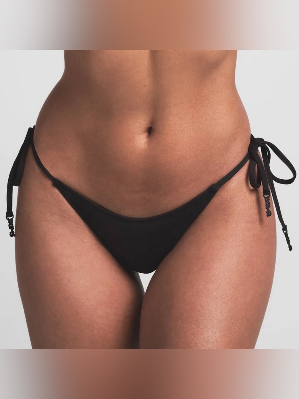 NWT Skims Signature Swim Dipped Tie Bikini Bottom